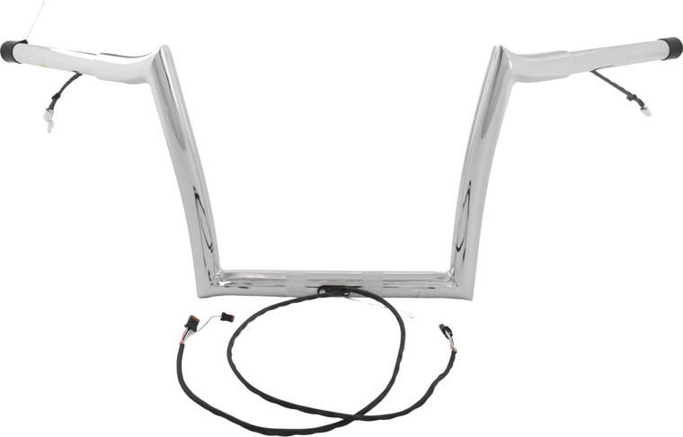 Baggernation - 12" Oem Monkey Bar Pre Wired Chrome `15-up Touring - OEMPW-15L-12 C