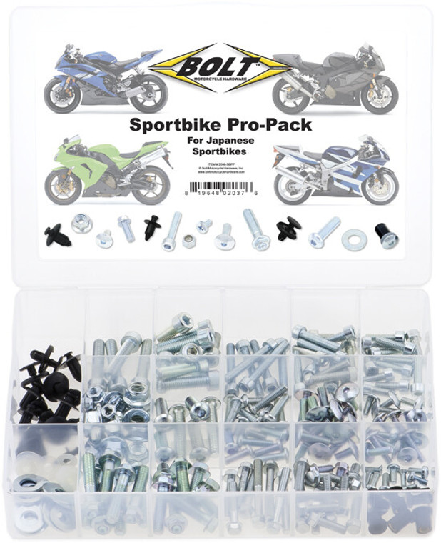 Bolt - Sport Bike Pro-pack Kit - 2006-SBPP Bolt - Sport Bike Pro-pack Kit - 2006-SBPP