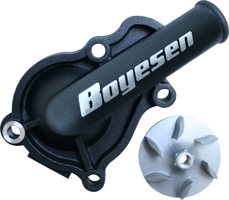 Boyesen - Waterpump Cover & Impeller Kit Black - WPK-09B
