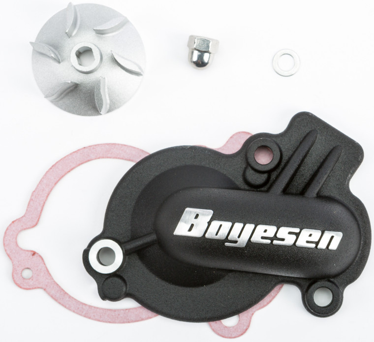 Boyesen - Waterpump Cover & Impeller Kit Black - WPK-45AB