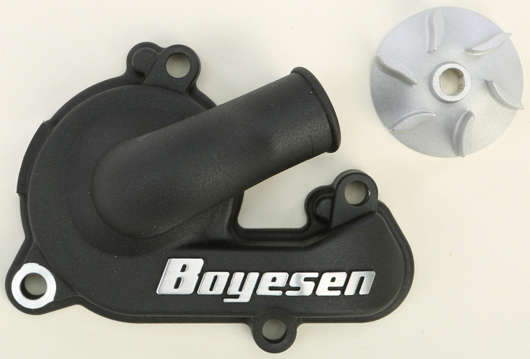 Boyesen - Waterpump Cover & Impeller Kit Black - WPK-44B