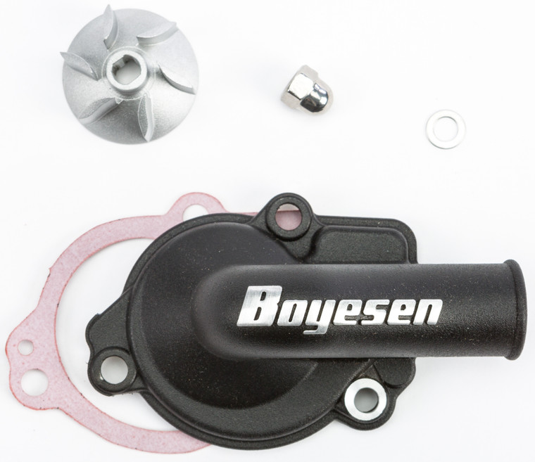 Boyesen - Waterpump Cover & Impeller Kit Black - WPK-41B