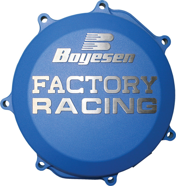 Boyesen - Factory Racing Clutch Cover Blue - CC-30L Boyesen - Factory Racing Clutch Cover Blue - CC-30L