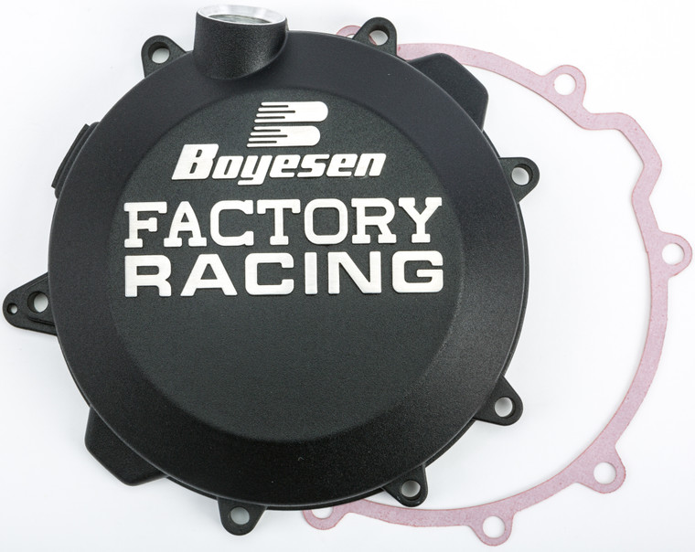 Boyesen - Factory Racing Clutch Cover Black - CC-42CB Boyesen - Factory Racing Clutch Cover Black - CC-42CB