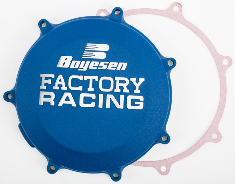 Boyesen - Factory Racing Clutch Cover Kaw Blue - CC-18CL