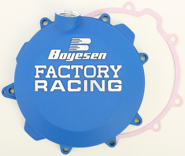 Boyesen - Factory Racing Clutch Cover Blue - CC-42CL