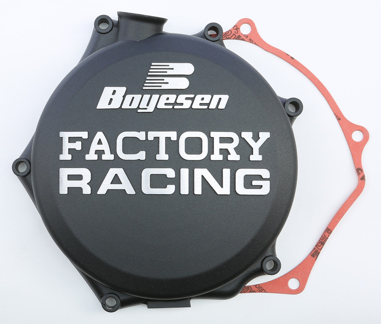 Boyesen - Factory Racing Clutch Cover Black - CC-27AB