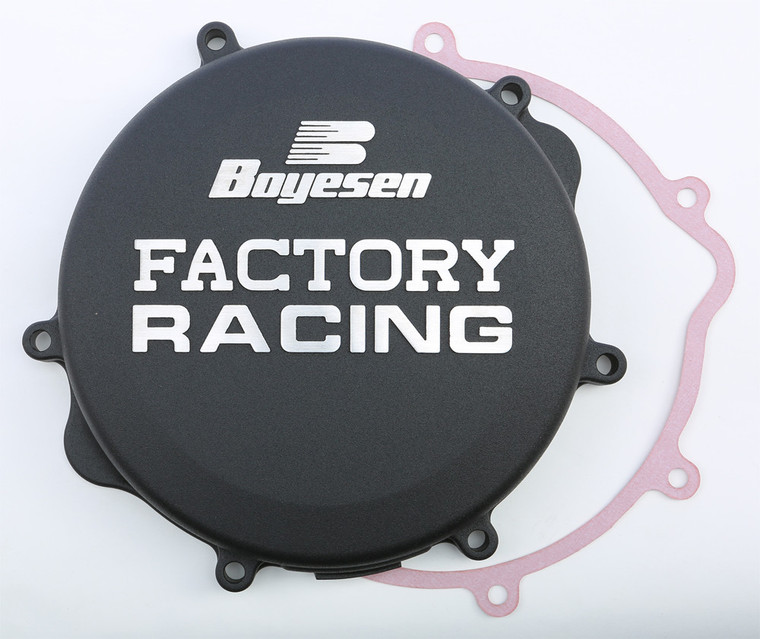 Boyesen - Factory Racing Clutch Cover Black - CC-22B
