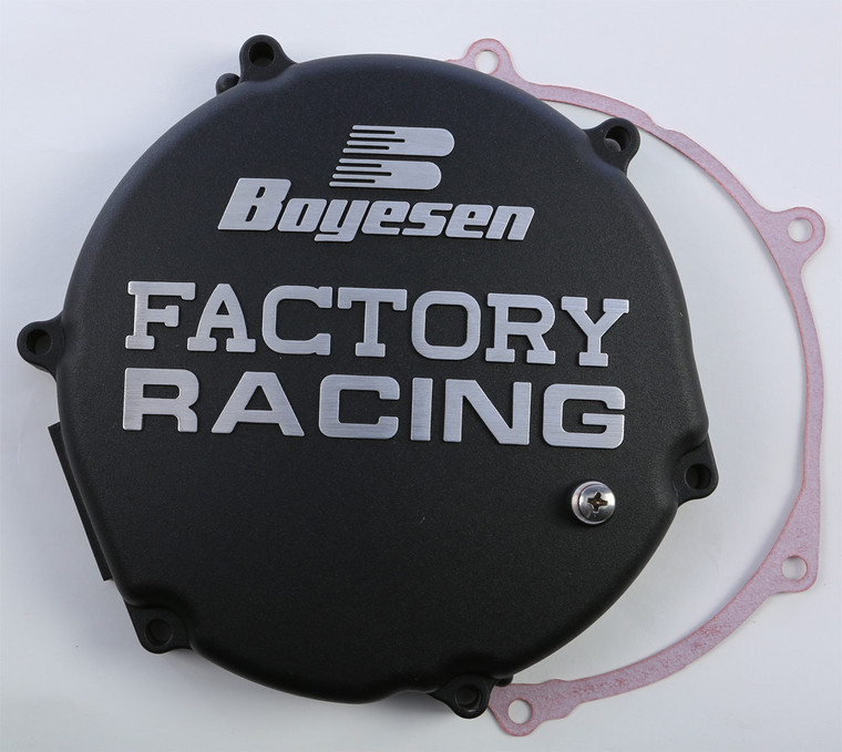 Boyesen - Factory Racing Clutch Cover Black - CC-12AB