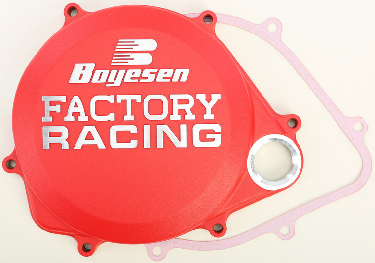 Boyesen - Factory Racing Clutch Cover Red - CC-06CR