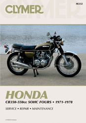 Clymer - Repair Manual Hon Cb350-500 - CM332