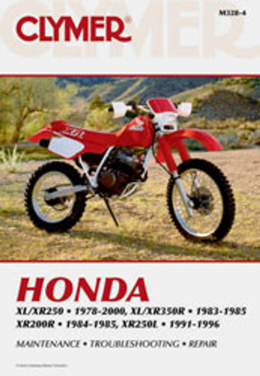 Clymer - Repair Manual Hon Xl/xr 200-350 - CM3284 Clymer - Repair Manual Hon Xl/xr 200-350 - CM3284