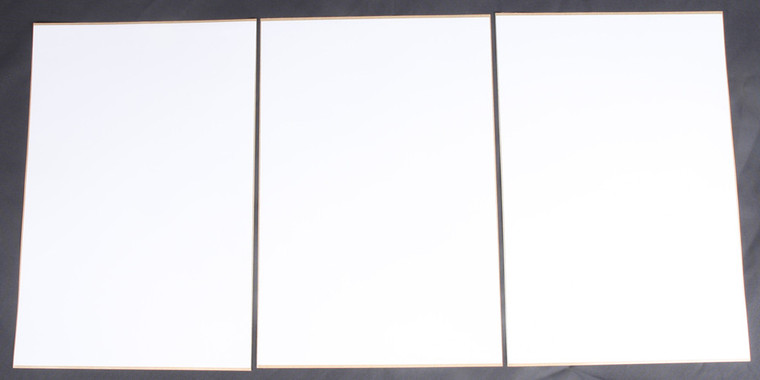D-cor - Universal Number Plate White 3/pk - 40-80-108