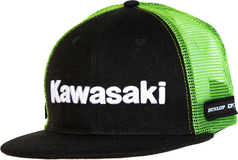 D-cor - Kawasaki Hat Line Snapback Black - 70-133-1