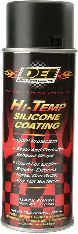 Dei - Hi-temp Silicone Coating Black - 10301