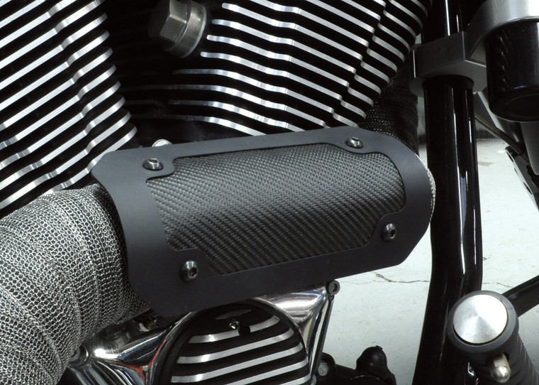 Dei - Gen 3 Onyx Heat Shield Black/black 4"x8" - 902462