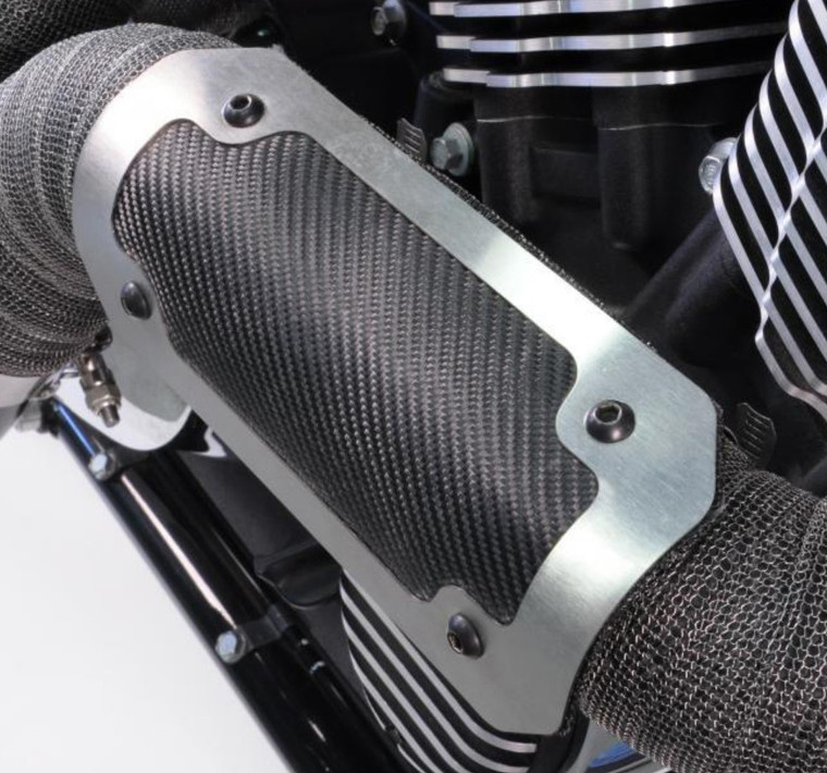 Dei - Gen 3 Onyx Heat Shield Brushed/black 4"x8" - 902459