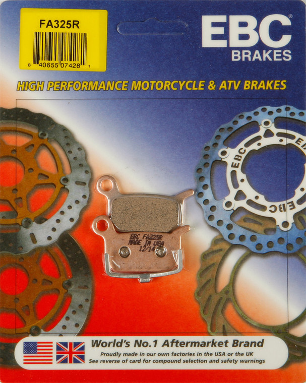 Ebc - Brake Pads For 09-10 Ktm 65sx/xc 15-357r - FA325R
