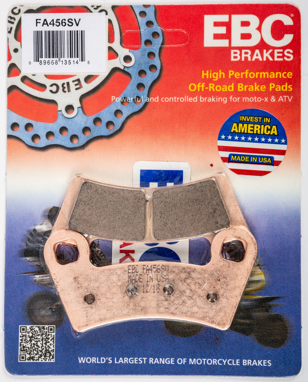 Ebc - Ebc Brake Pads - FA456SV Ebc - Ebc Brake Pads - FA456SV