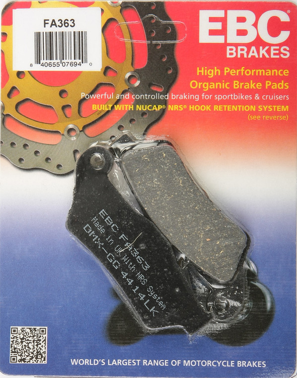 Ebc - Brake Pads - FA363