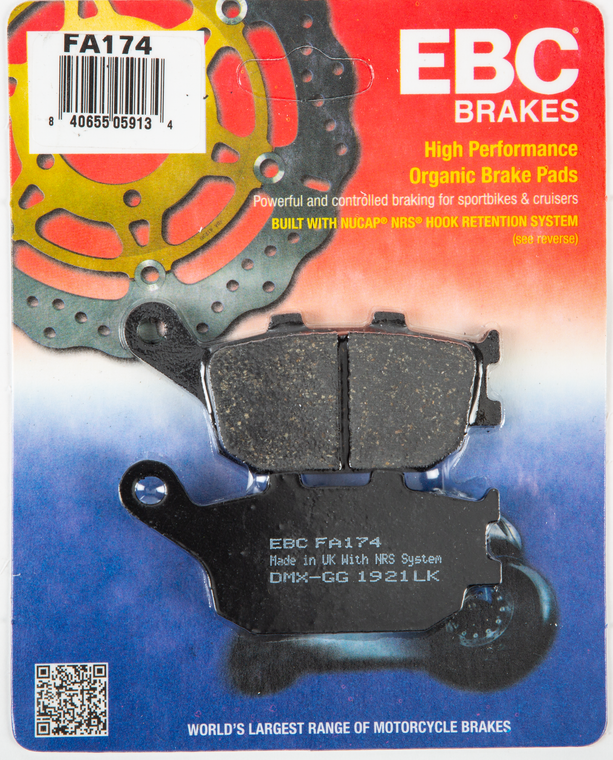 Ebc - Brake Pads - FA174
