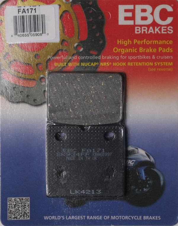 Ebc - Brake Pads - FA171