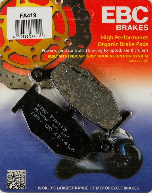 Ebc - Brake Pads - FA419