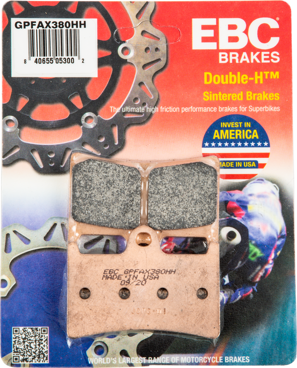 Ebc - Gpfax Brake Pads Race Only - GPFAX380HH