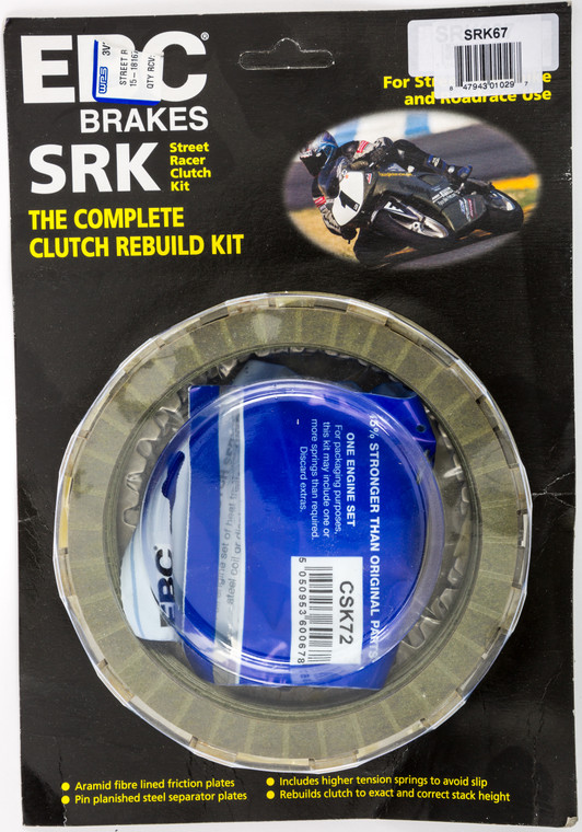 Ebc - Srk Complete Clutch Kit - SRK67