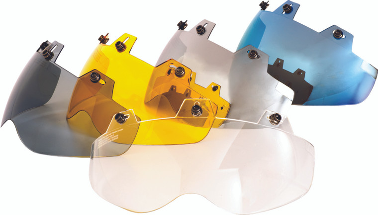 Echo - 3-snap Shorty Shield Blue Mirror - 02-312