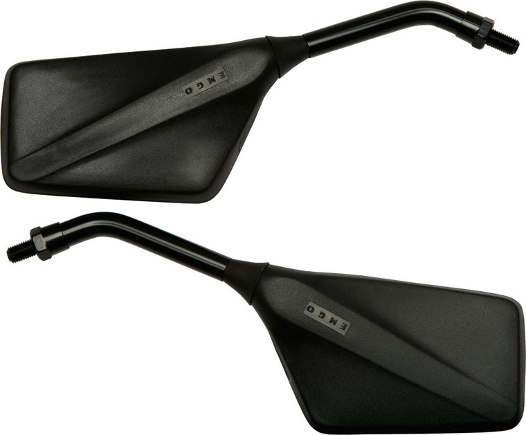 Emgo - Trimline Mirrors Matte Black All Except Yam - 20-97110