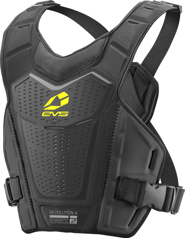 Evs - Revo 4 Roost Guard Black Sm/md - RV4-BK-S/M