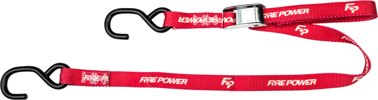 Fire Power - 1" Tie-down Red 2/pk - 29-13012