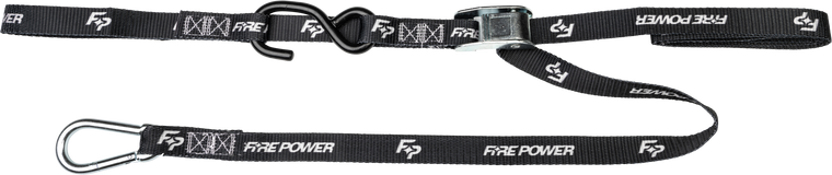 Fire Power - 1" Tie-down Soft-tye Black 2/pk - 29-13030 Fire Power - 1" Tie-down Soft-tye Black 2/pk - 29-13030