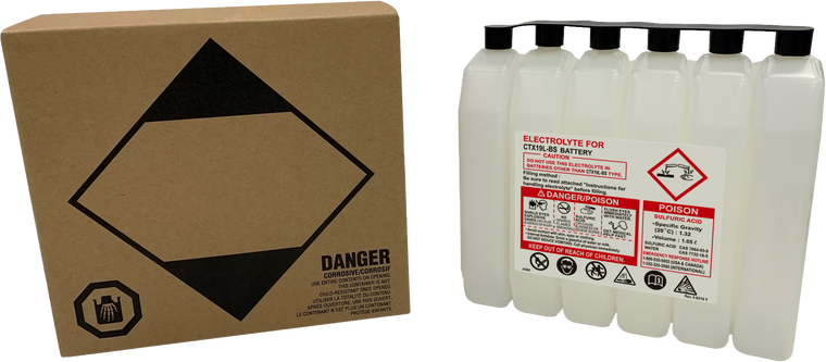 Fire Power - Sealed Battery Electrolyte Pack 1050cc - 1050CC CTX