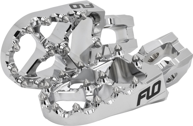 Flo Motorsports - Flo Footpeg Chrome Honda/kaw - FPEG-792CR