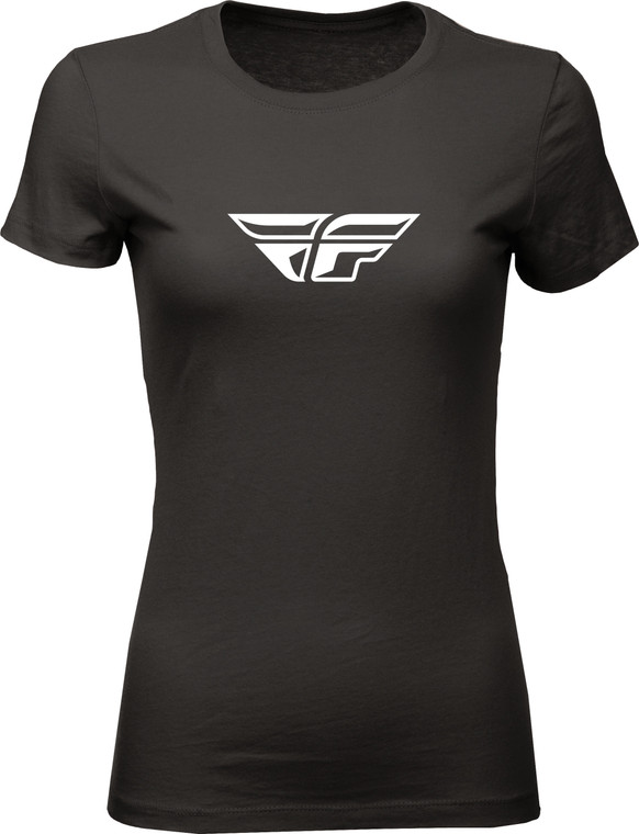 Fly Racing - Women's Fly F-wing Tee Black 2x - 356-04802X