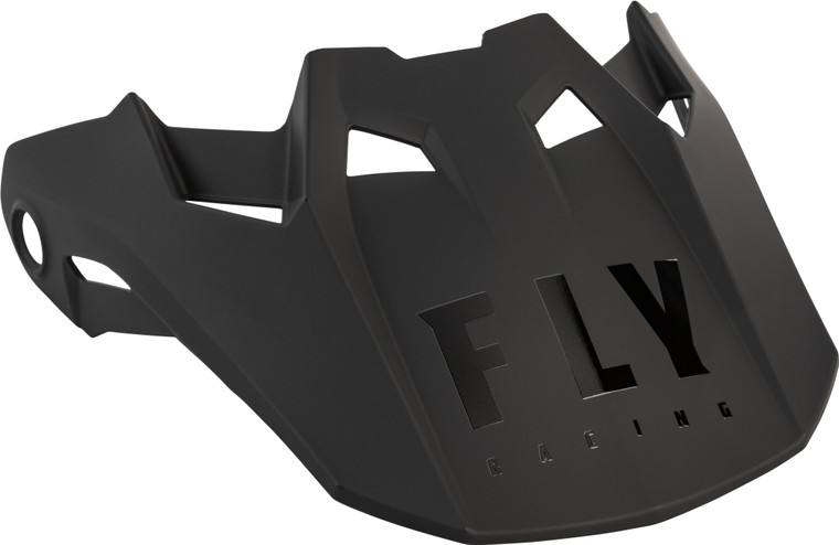 Fly Racing - Formula Carbon Solid Helmet Visor Matte Black Carbon Yl-sm - 73-4728S