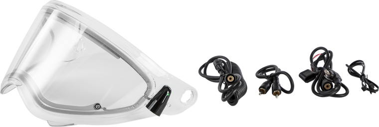 Fly Racing - Trekker Helmet Electric Shield Clear W/cord Kit - 73-88550