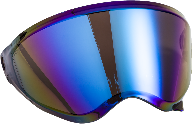 Fly Racing - Trekker Helmet Face Shield Blue Iridium - 73-88553