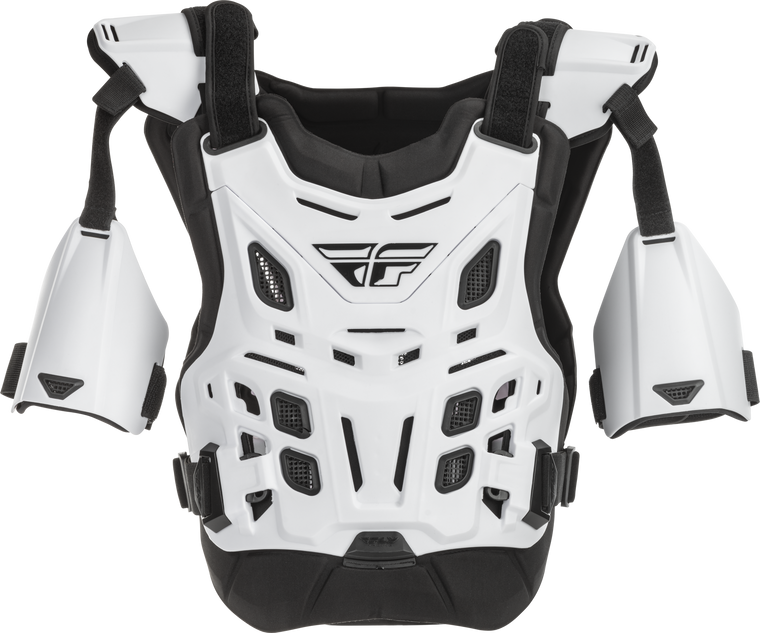 Fly Racing - Ce Revel Xl Roost Guard Offroad White Adult - 36-16047