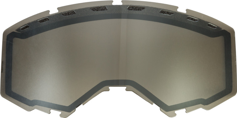 Fly Racing - Dual Lens With Vents Adult Silver Mirror/smoke - FLB-022