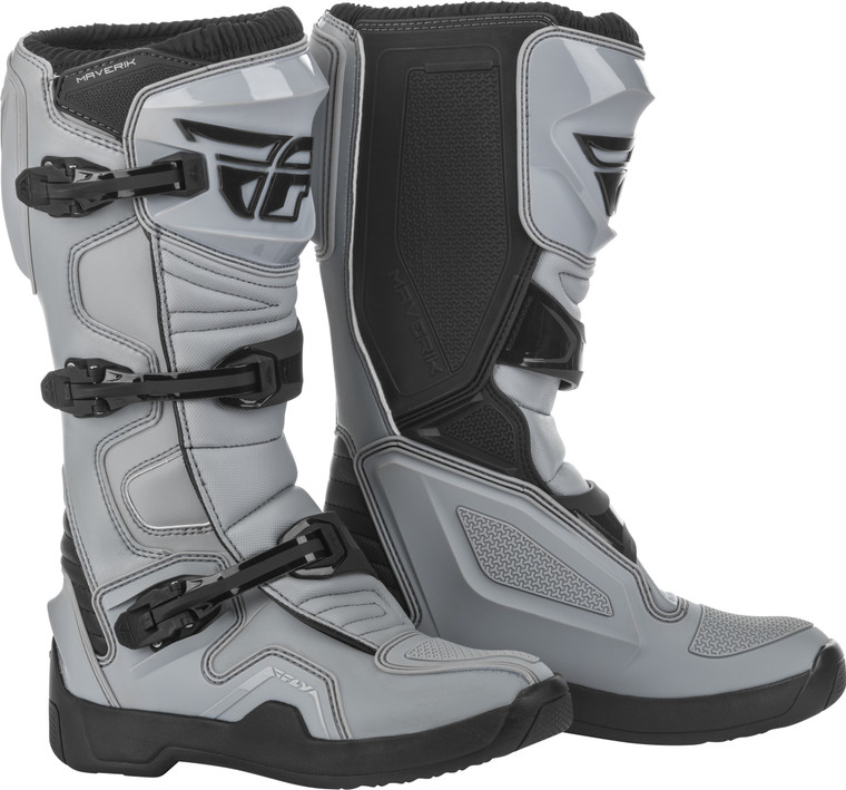 Fly Racing - Maverik Boots Grey/black Sz 12 - 364-68012