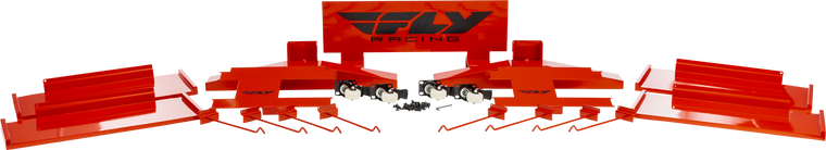 Fly Racing - Goggle Display Box 2 Accessories - RED GOGGLE DISP ACC