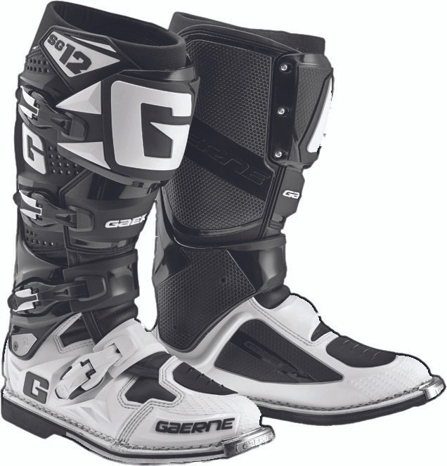 Gaerne - Sg-12 Boots Black/white Sz 09 - 2174-014-009