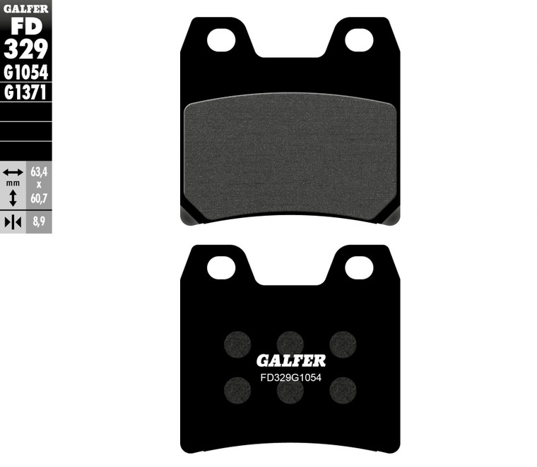 Galfer - Brake Pads Semi Metallic Fd329g1054 - FD329G1054