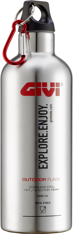 Givi - Thermal Flask 500ml Stainless Steel - STF500S