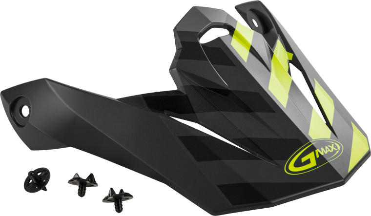 Gmax - Visor W/screws Fame Mx-86 Matte Dark Grey/hi-vis - G086071 Gmax - Visor W/screws Fame Mx-86 Matte Dark Grey/hi-vis - G086071