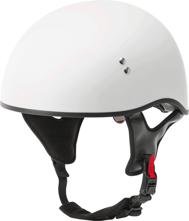 Gmax - Hh-65 Half Helmet Naked Matte White Lg - H1650206