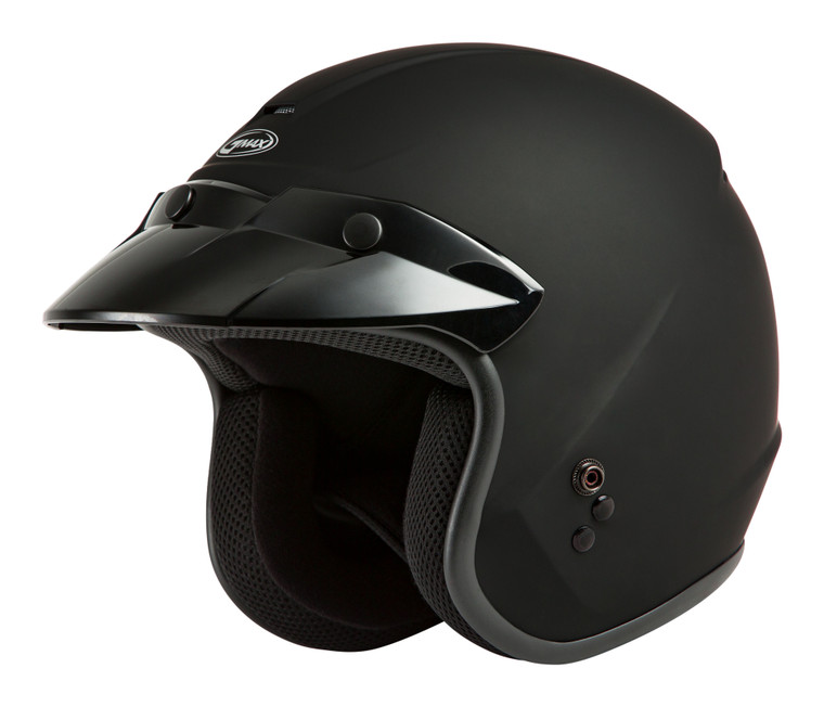 Gmax - Of-2 Open-face Helmet Matte Black 2x - G1020078